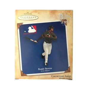 Hallmark Keepsake 2004 Barry Bonds At the Ballpark MLB Ornament Giants